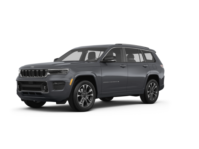 2024 Jeep Grand Cherokee L Summit, front three-quarter view, paint 1 of 8