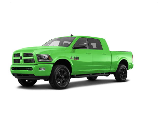 2018 Ram 2500 Laramie, front three-quarter view, paint 1 of 8
