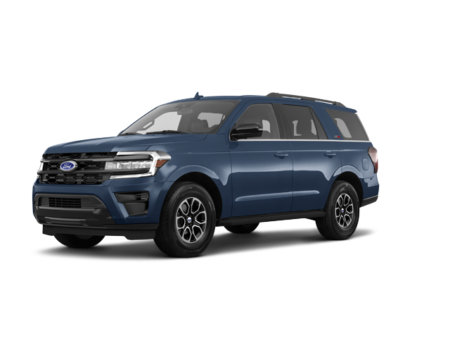 2024 Ford Expedition XL STX, front three-quarter view, paint 1 of 7