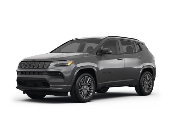2022 Jeep Compass High Altitude, front three-quarter view, paint 1 of 8
