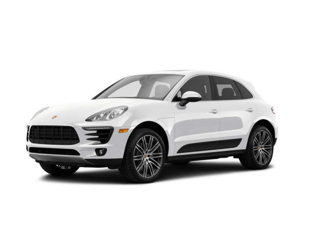 2015 Porsche Macan S, front three-quarter view, paint 1 of 8