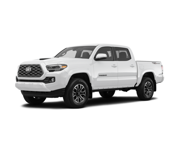 2021 Toyota Tacoma TRD Sport, front three-quarter view, paint 1 of 8