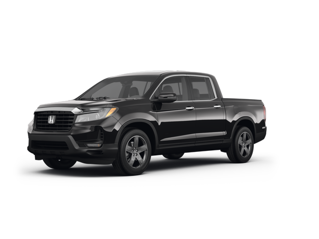 2022 Honda Ridgeline RTL-E, front three-quarter view, paint 1 of 8