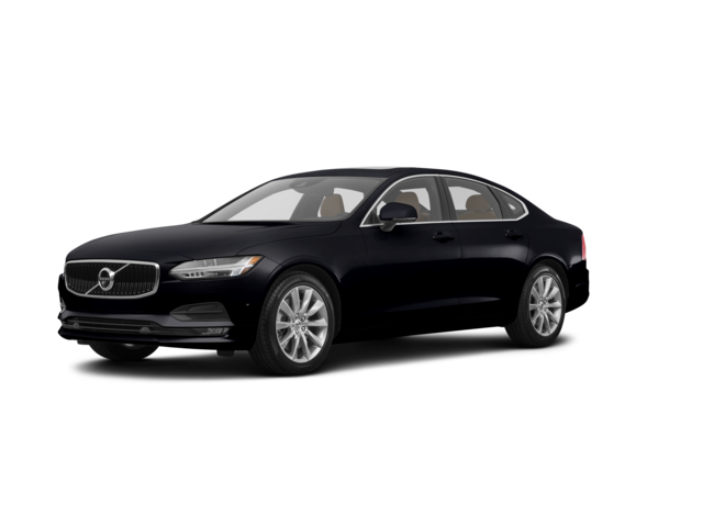 2018 Volvo S90 T6 Momentum, front three-quarter view, paint 1 of 8