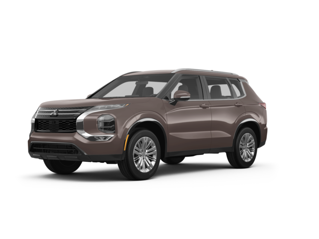 2023 Mitsubishi Outlander SE, front three-quarter view, paint 1 of 8