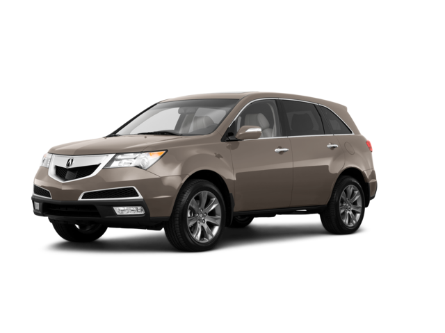 2010 Acura MDX Base, front three-quarter view, paint 1 of 8