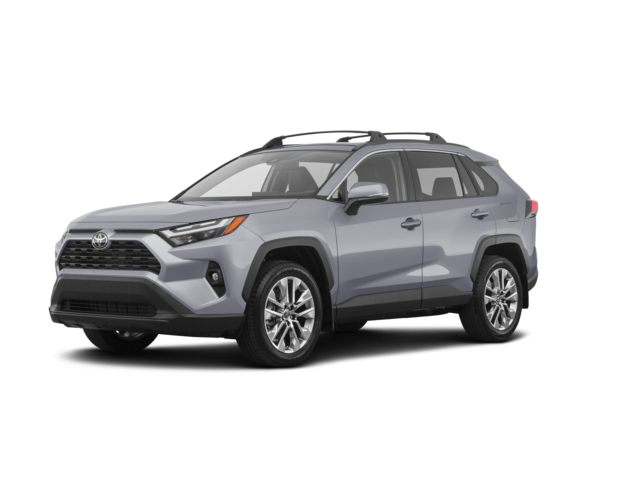 2022 Toyota RAV4 XLE Premium, front three-quarter view, paint 1 of 8