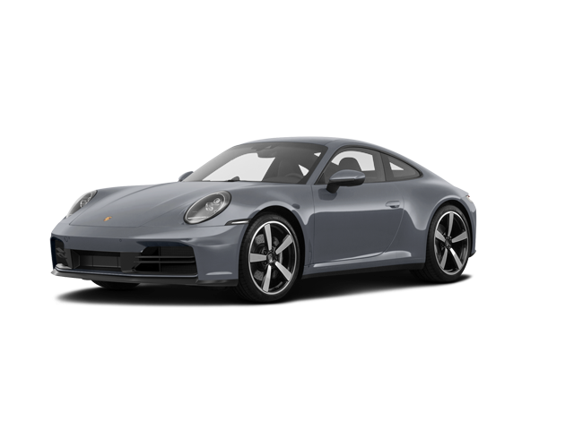 2025 Porsche 911 Carrera, front three-quarter view, paint 1 of 8