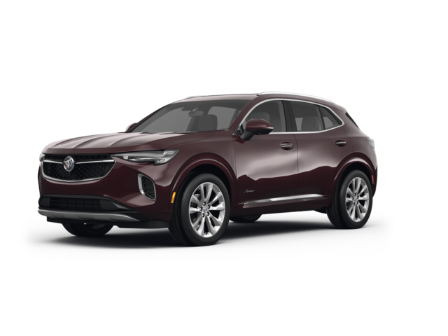 2022 Buick Envision Avenir, front three-quarter view, paint 1 of 7