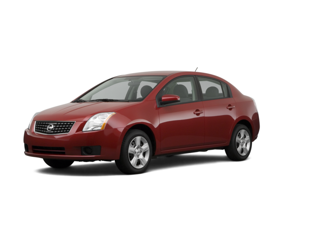 2008 Nissan Sentra 2, front three-quarter view, paint 1 of 8