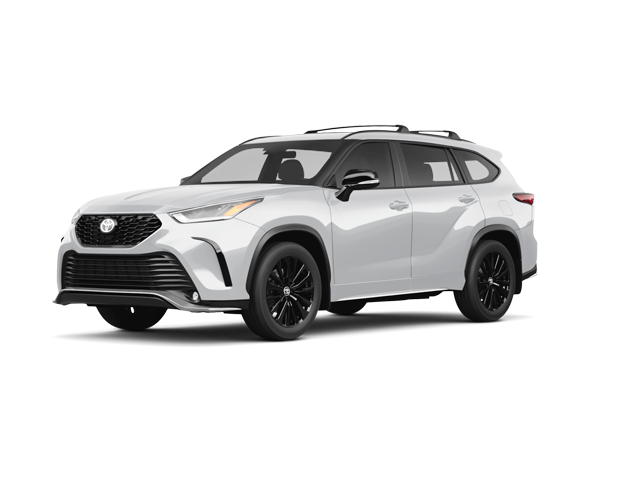 2026 Toyota Highlander XSE, front three-quarter view, paint 1 of 5