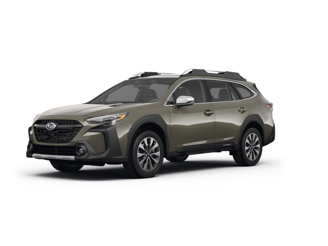 2025 Subaru Outback Touring XT, front three-quarter view, paint 1 of 8