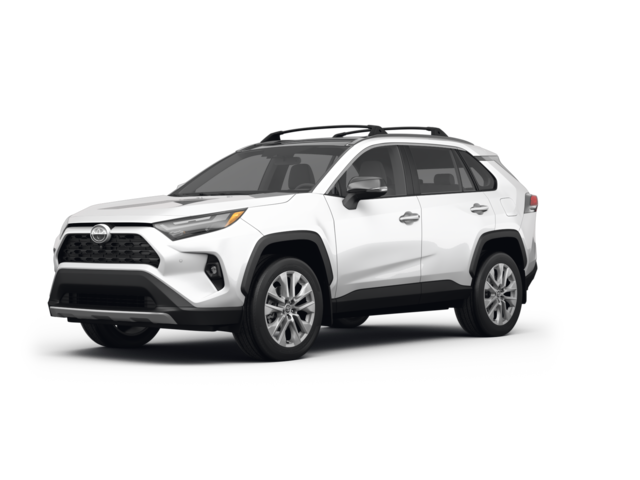 2023 Toyota RAV4 Limited, front three-quarter view, paint 1 of 8