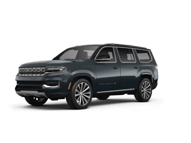 2023 Jeep Grand Wagoneer Base, front three-quarter view, paint 1 of 8
