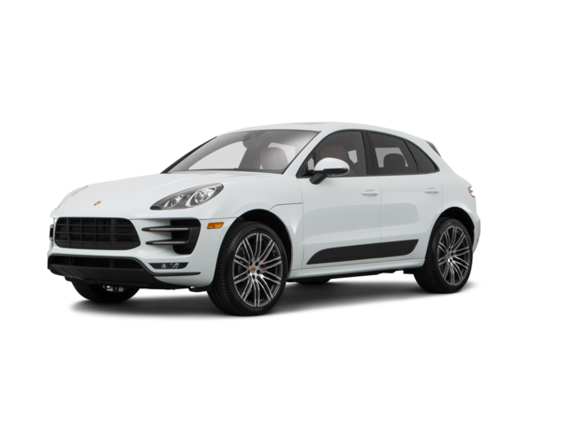 2015 Porsche Macan Turbo, front three-quarter view, paint 1 of 8