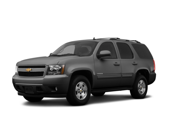 2012 Chevrolet Tahoe LS, front three-quarter view, paint 1 of 8
