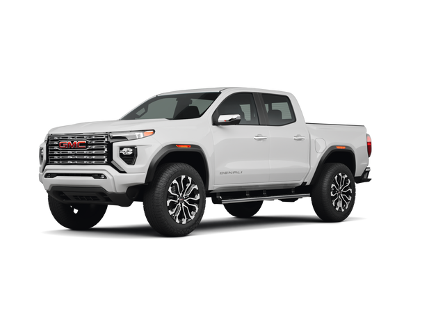 2026 GMC Canyon Denali, front three-quarter view, paint 1 of 8