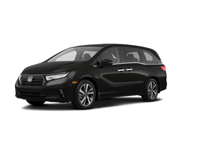 2024 Honda Odyssey Touring, front three-quarter view, paint 1 of 8