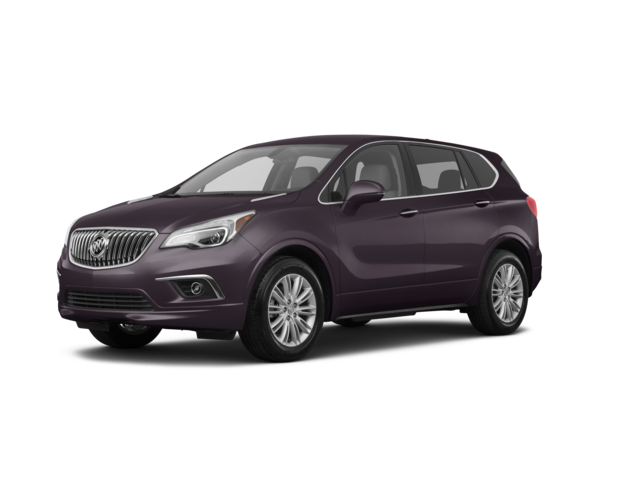 2017 Buick Envision Preferred, front three-quarter view, paint 1 of 6