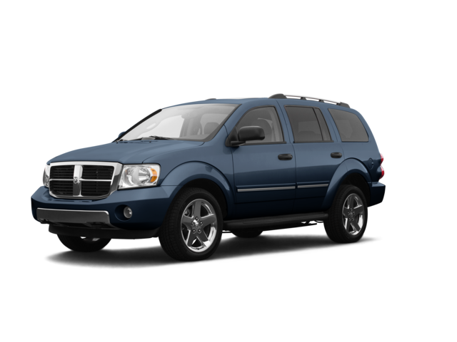 2007 Dodge Durango Limited, front three-quarter view, paint 1 of 8