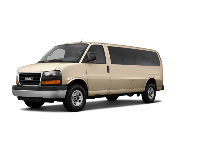 2011 GMC Savana 3500 3500, front three-quarter view, paint 1 of 8