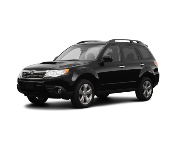 2009 Subaru Forester 2.5X, front three-quarter view, paint 1 of 8