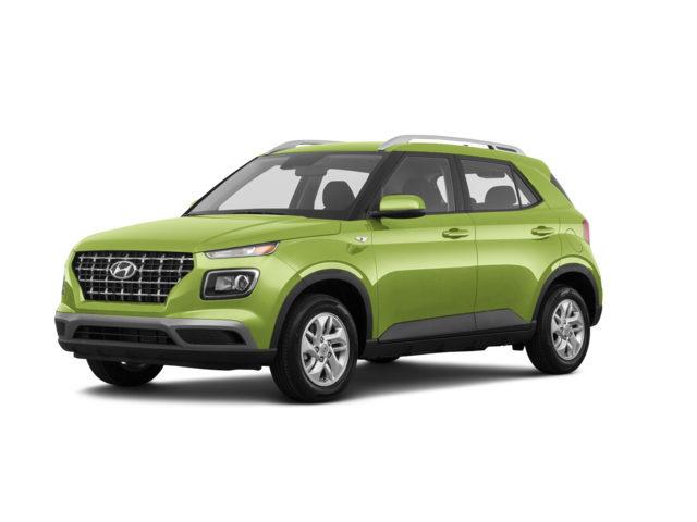 2020 Hyundai Venue SE, front three-quarter view, paint 1 of 8