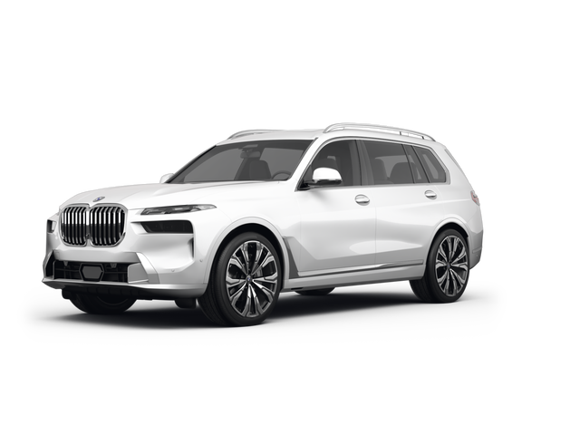 2023 BMW X7 xDrive40i, front three-quarter view, paint 1 of 8