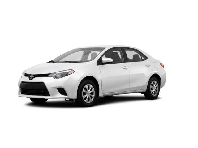 2014 Toyota Corolla L, front three-quarter view, paint 1 of 8