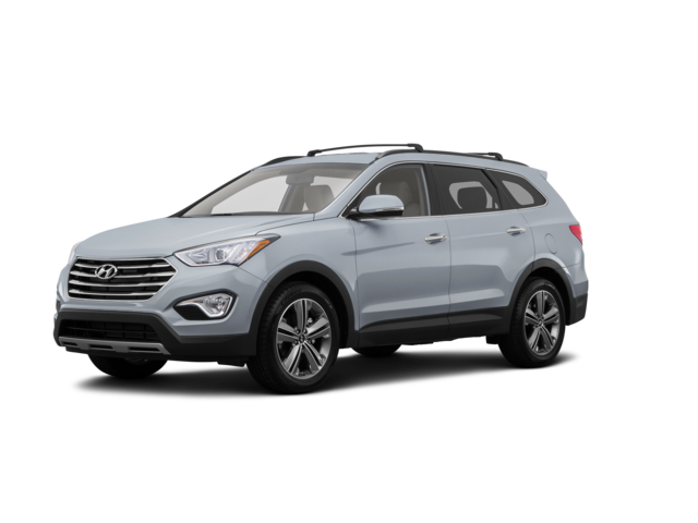 2015 Hyundai Santa Fe GLS, front three-quarter view, paint 1 of 7