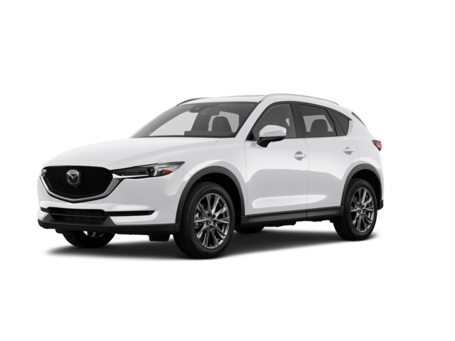 2021 Mazda CX-5 Touring, front three-quarter view, paint 1 of 8