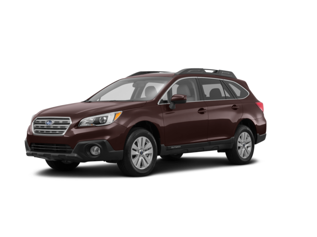 2017 Subaru Outback 2.5i Premium, front three-quarter view, paint 1 of 8