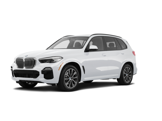 2020 BMW X5 xDrive40i, front three-quarter view, paint 1 of 8