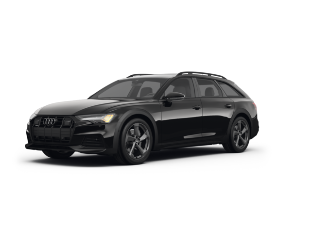 2022 Audi A6 allroad Prestige, front three-quarter view, paint 1 of 8