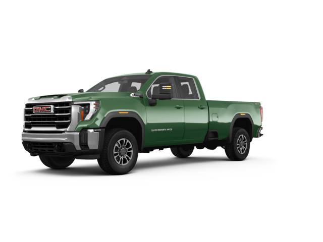 2024 GMC Sierra 3500 HD SLE, front three-quarter view, paint 1 of 8