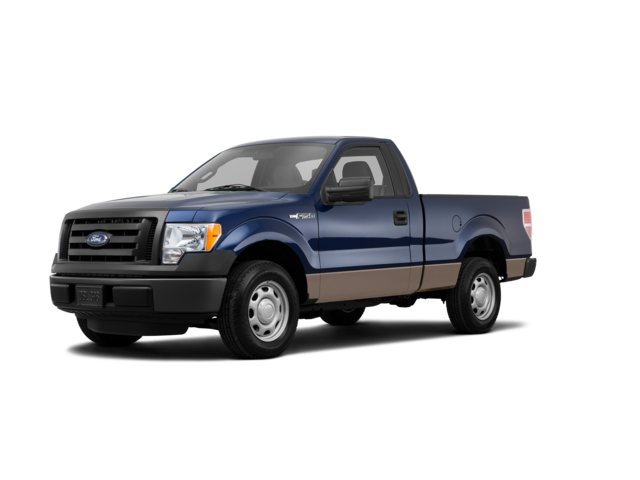 2011 Ford F-150 XL, front three-quarter view, paint 1 of 8