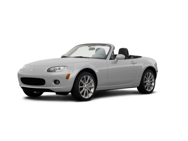 2008 Mazda MX-5 Miata Grand Touring, front three-quarter view, paint 1 of 8