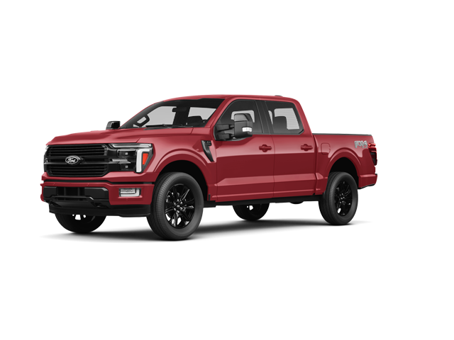 2026 Ford F-150 Platinum, front three-quarter view, paint 1 of 8