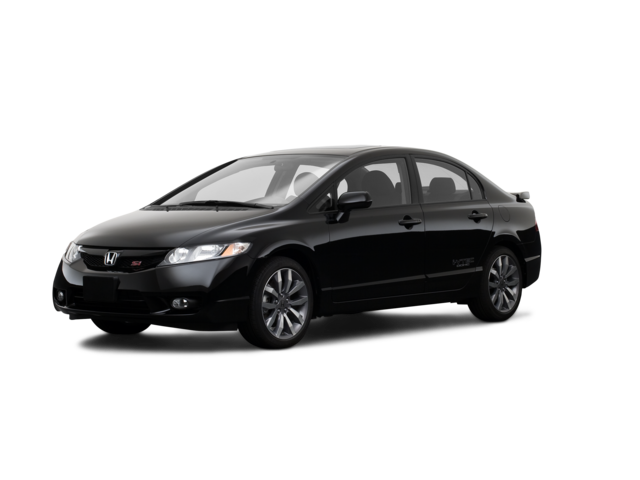 2009 Honda Civic Si, front three-quarter view, paint 1 of 7