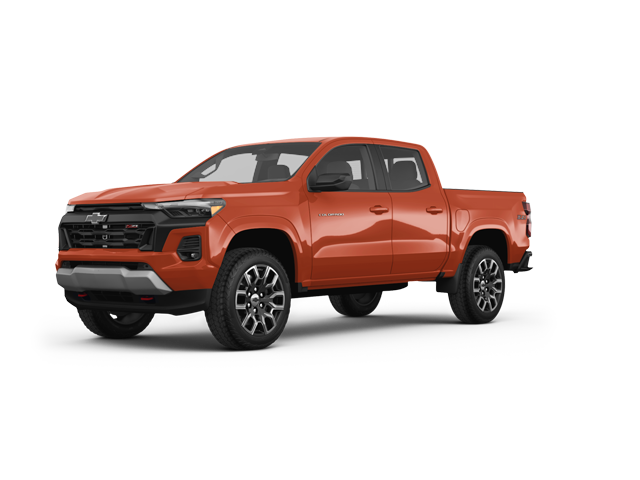 2026 Chevrolet Colorado Z71, front three-quarter view, paint 1 of 6