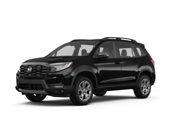 2024 Honda Passport TrailSport, front three-quarter view, paint 1 of 8