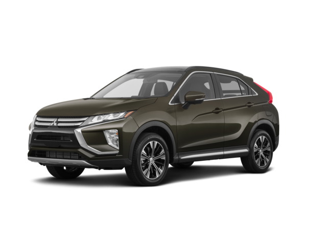 2019 Mitsubishi Eclipse Cross SE, front three-quarter view, paint 1 of 7