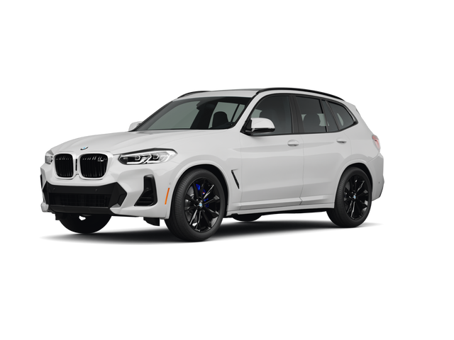 2024 BMW X3 M40i, front three-quarter view, paint 1 of 8