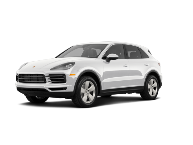 2019 Porsche Cayenne Base, front three-quarter view, paint 1 of 2
