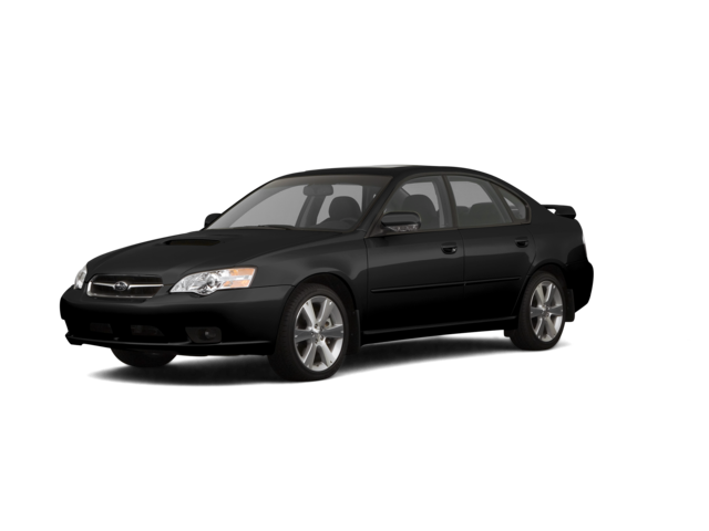 2007 Subaru Legacy 2.5 GT Limited, front three-quarter view, paint 1 of 5