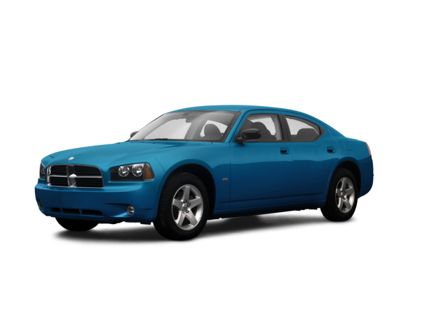 2009 Dodge Charger Base, front three-quarter view, paint 1 of 8