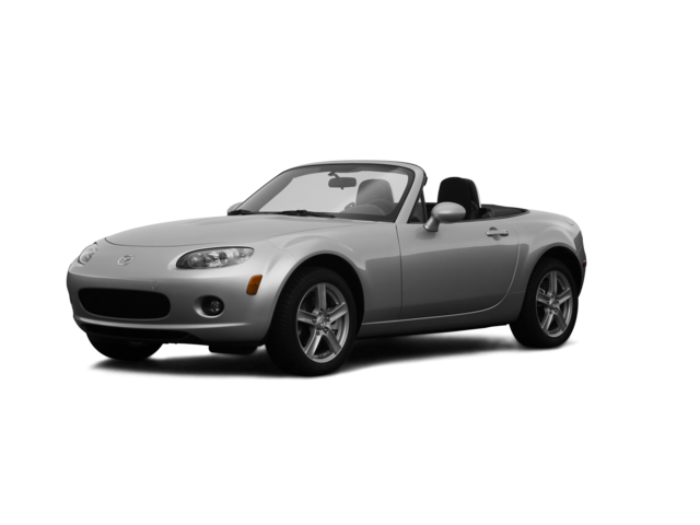 2008 Mazda MX-5 Miata Sport, front three-quarter view, paint 1 of 8