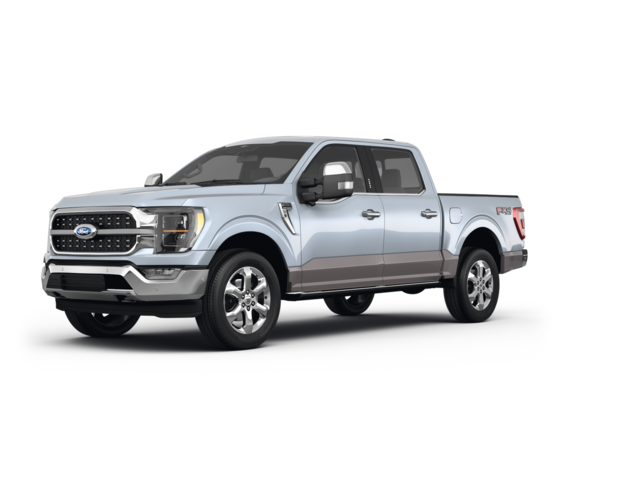 2023 Ford F-150 King Ranch, front three-quarter view, paint 1 of 8