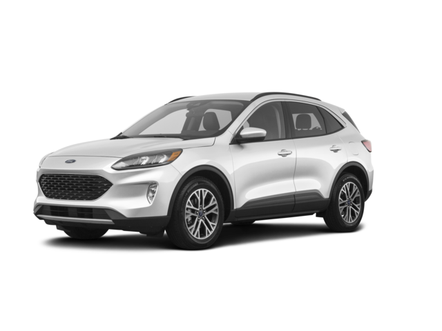 2020 Ford Escape SEL, front three-quarter view, paint 1 of 8