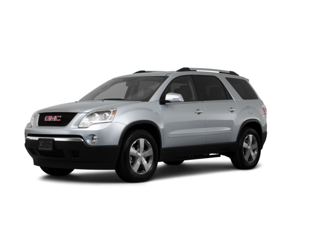 2011 GMC Acadia SL, front three-quarter view, paint 1 of 8